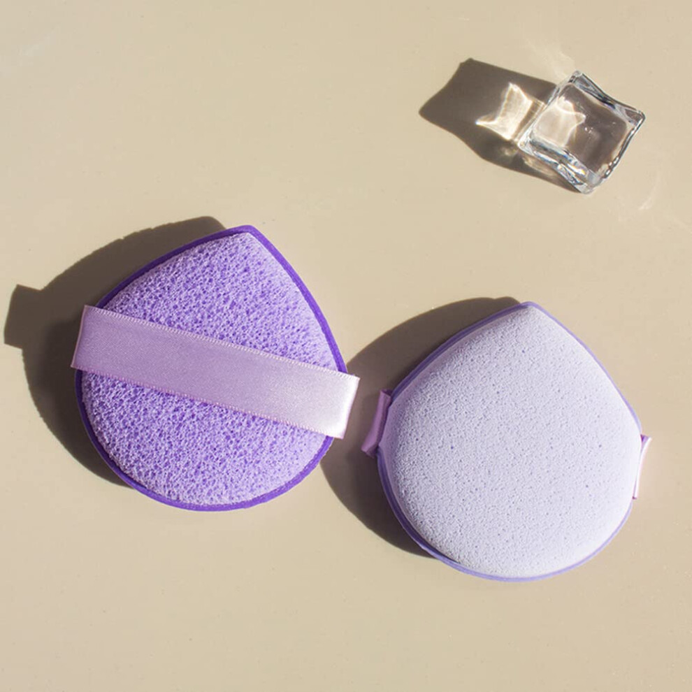 Purple Facial Cleansing Sponge Soft Pva Puff For Deep Pore Exfoliating And Gentle Makeup Removal