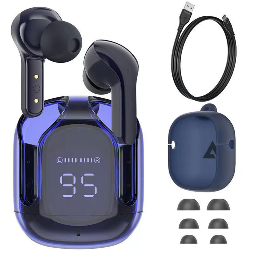 Innovative Wireless Earbuds, Advanced Bluetooth 5.4 Headphones With Enc Noise Canceling For Seamless Calls, Hifi Stereo Sound Experience, Smart Touch 9169997920522