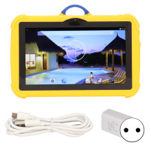 Lern-Tablet für Kinder, schnellere und flüssigere Performance dank Android-Betriebssystem, Quad-Core-Prozessor, Dual-Kamera, großem Speicher und