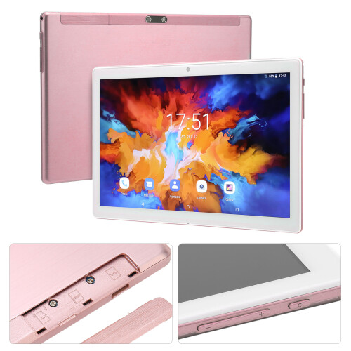 Android Tablet With Octa Core Processor, Strong Performance Better HD Screen FHD Display For Home And Office, 10.1 Inch IPS Full HD Android Device 1