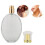 Επαναγεμιζόμενο μπουκάλι αρώματος Treasure Box Crystal Glass Atomizer Spray Φορητό μπουκάλι 4