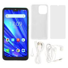 Smartphone desbloqueado Radiant Infinity, compatível com redes GSM, processador octa-core Unisoc, tela HD+, câmera dupla, sistema operacional