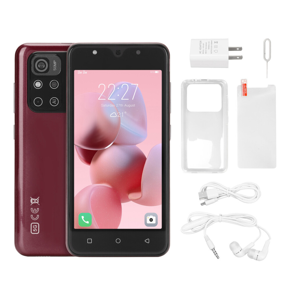Compact Unlocked Phones, Mini Smartphone With Deca-Core Processor And Face Id, Global Band Support For Seamless Travel And Communication (5In) 9169997923653