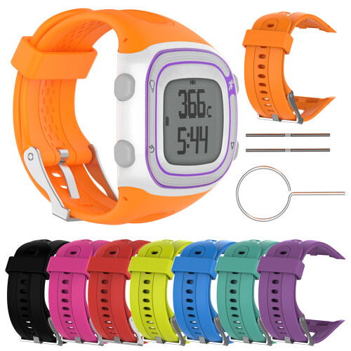 Βραχιόλι σιλικόνης για Garmin Forerunner10/15, Συμβατό ανταλλακτικό λουράκι, υψηλής 2