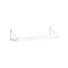 YiFudd zwevende wandplanken, moderne witte wandplanken voor slaapkamer, kinderkamer, woonkamer, badkamer, keuken, displayplank voor foto's aan de muur