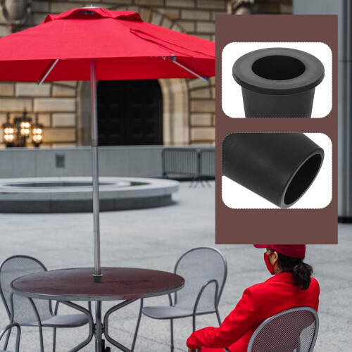 Εξωτερική ομπρέλα βεράντας Umbrella4Count με τρύπα για τραπέζι πισίνας, μικρές 1