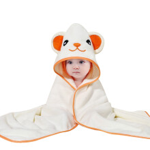 Aompmsdx Rutig Babyfilt Djur Polyester Handdukar & Tvättlappar, ZB Orange