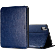 Schutzhülle für iPad Mini 6 (6. Generation) 8,3 Zoll (2021), veganes Leder, Folio-Ständer, Smart Cover