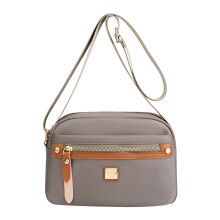 LSLJS Uzsonnástáska nőknek és férfiaknak, Bento Uzsonnásdoboz Nejlon Crossbody táska, Könnyű, Több Zsebes, Egy Válltáska Irodába,