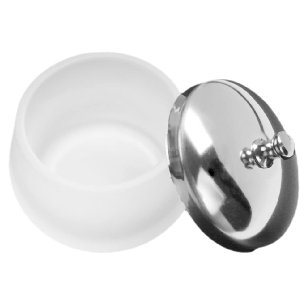 Glass Dappen Dish with Lid for Acrylic Nails, Clear Nail Art Mixing Bowl for Salon Use