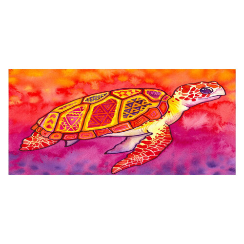 Πετσέτα θαλάσσης SDJMa Sea Turtle 30”x60” Microfiber Γρήγορο στέγνωμα χωρίς άμμο Ελαφρύ για 1