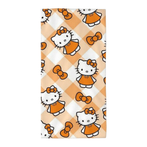 Πετσέτες χεριών Hello Kitty για μπάνιο, πετσέτα μπάνιου/προσώπου, μαλακές, 1