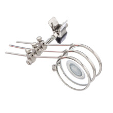 3.3X 5X 7.5X Triple Lens Clip-On Jewelry Eye Loupe Magnifying Glass Eyeglass Aid