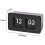 Automatic Reversible Clock, Classic Retro Nostalgic Clock, Digital Desktop Table Side Down Clock, for Family 3