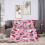 Hello Kitty Cartoon Throw Κουβέρτα με Κουβέρτα σε Στυλ Κρεβατιού, Διακόσμηση Δωματίου, 8