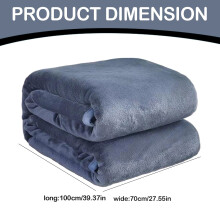 Tanuke Blanket Clearance Blanket Flannel Queen Blanket Luxurious and Comfortable Microfiber Plush Blanket Brown