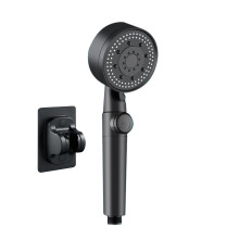 Cabezal de ducha turbo YgkuHd para baño doméstico, boquilla de ducha con calentador de agua y filtro, 5 modos de baño, una función de parada de