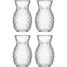 Entertain Collection Ananas Cocktailglazen | Set van 4 | Inhoud 675 ml | Perfect voor zomerse cocktails en piña colada's