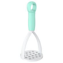 2Pack Stainless Steel Potato Ricer and Peeler Set, WarpResistant, MultiFruit Crushing, Green
