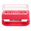 Δοχείο αποθήκευσης οδοντογλυφίδας με διαφανές καπάκι, δοχείο καλλυντικών για 2