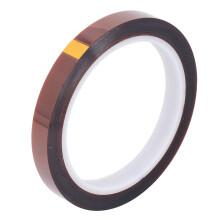 Hitzebeständiges PI-Klebeband 12 mm x 33 m Hochtemperatur-Isolierung für Wartungsarbeiten