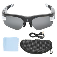 Ochelari de soare inteligenți Bluetooth fără fir cu cameră HD, înregistrare video 1080P, lentilă polarizată pentru călătorii sportive,