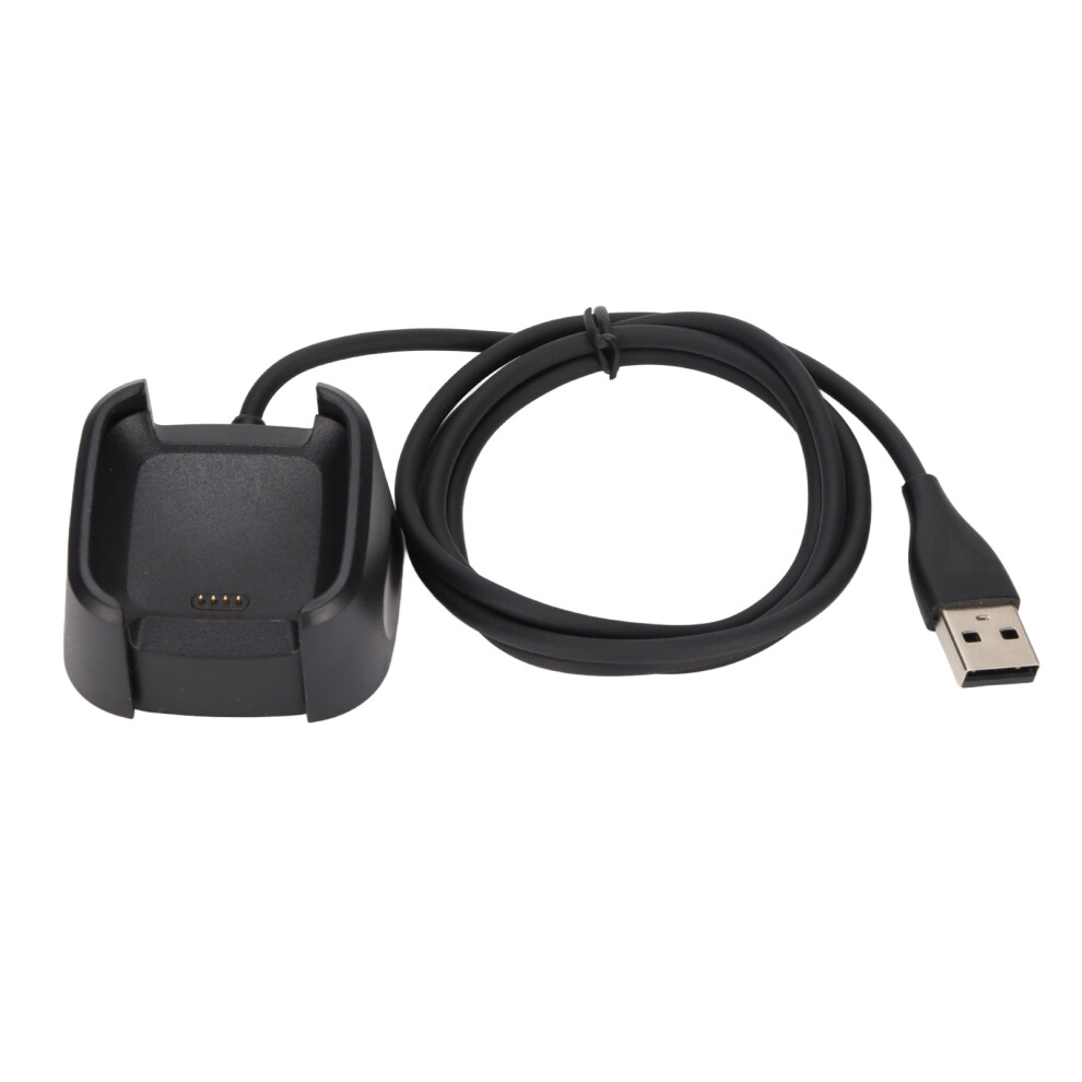 Usb Charging Cable For Fitbit Versa, Charging Dock Stand With Overcurrent Protection Short Circuit Protection Smooth Polished Finish Premium Material 9176269855451