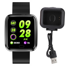 Smartwatch voor dames en heren, Bluetooth-bellen, fitnesstracker, 1,3 inch HD-kleurendisplay, waterdicht, hartslagmeter, slaaptracker, aanpasbaar