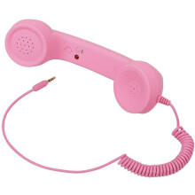 Støjreducerende mobiltelefonmodtager, retro telefonrør til klare samtaler