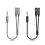 Splitter per microfono e cuffie Plug and Play da 3,5 mm con doppia uscita per audio e microfono, adattatore splitter audio che supporta un 2