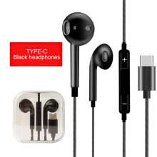 Silicone Earbuds Wired Headphones With Noise Cancelling Technology, Control Button For Seamless Media Management, Wide Compatibility Across Devices,