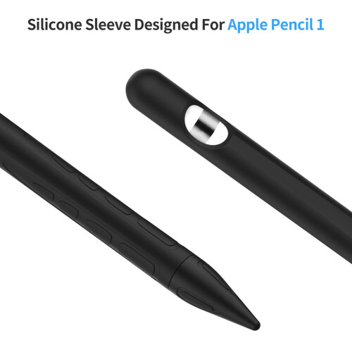 Capa de silicone com ingredientes naturais para Apple Pencil, compatível com iPad Pro de 13 polegadas (M4), iPad Air (5ª geração) e iPad Mini 1