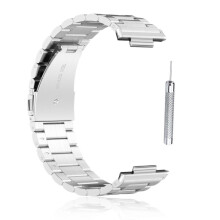 Justerbart metallarmband för HUAWEI Watch FIT2, premium metallarmband med enkel installation, lyxigt och hållbart utseende