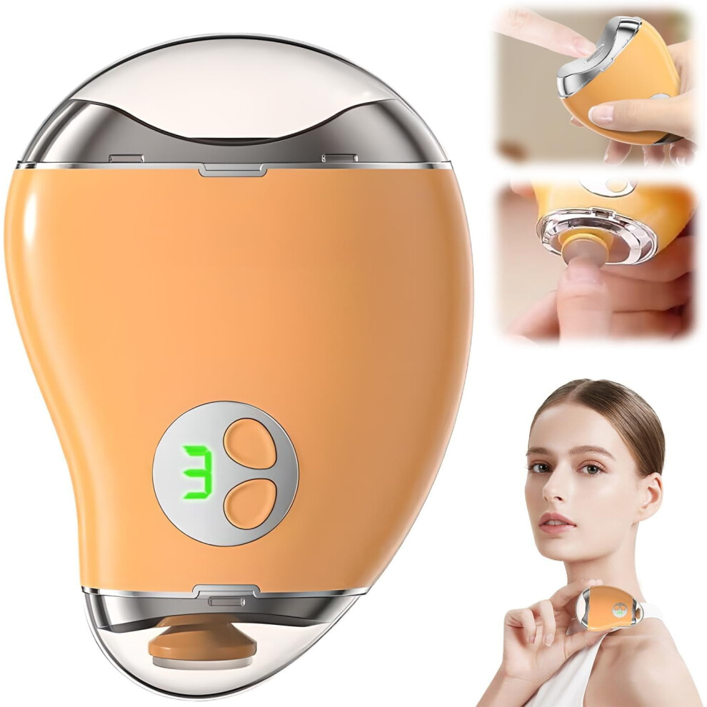 2 in 1 Electric Nail Clipper with 3 Speeds, Automatic Polishing Nail Trimmer for Toenails, Safe for Adults & Seniors