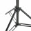 vidaXL Backdrop Stand without Cloth 300 cm Black 4