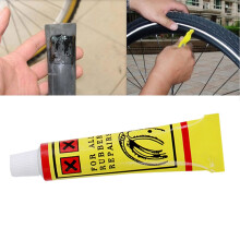PTJKU Reifenreparaturkleber 5 ml – Gummikleber für Fahrradschlauchflicken, kompatibel mit Reifenreparatursets, mehrfarbig