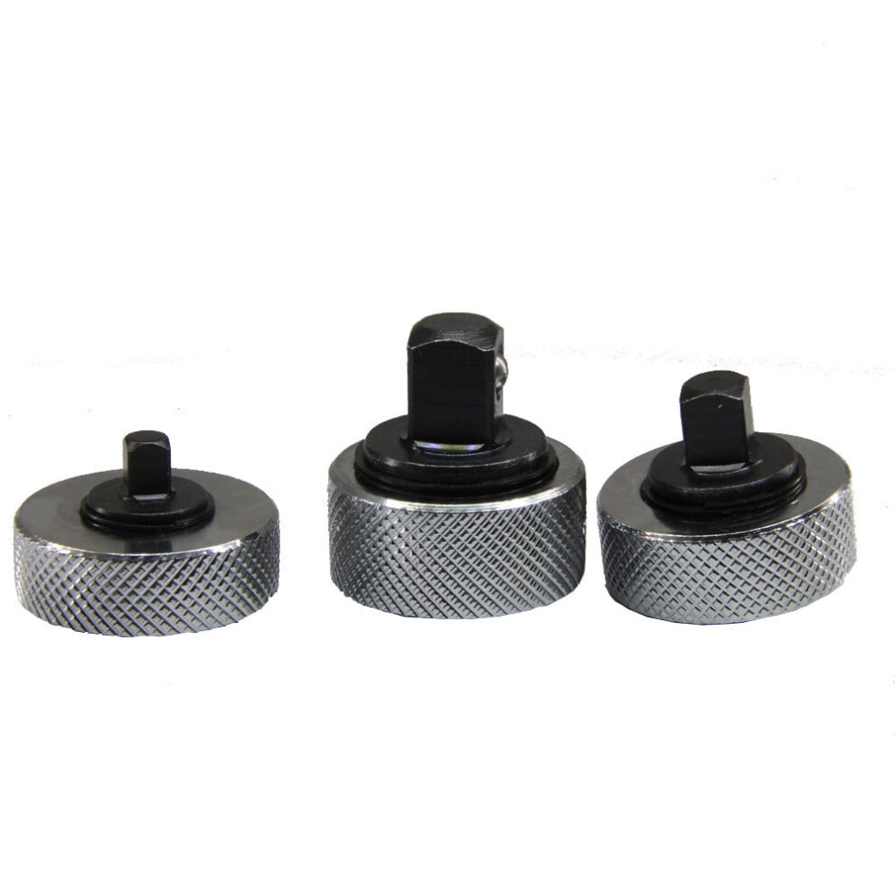 Teissuly Finger Ratchet Set 3Pcs Reversible Thumb Wheel Ratchet Wrench 1/2 1/4 3/8 Drive, Palm Ratchet Wrench 9773935756441