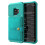 Compatible avec Samsung Galaxy S9 - Étui avec emplacement pour carte Vert 1
