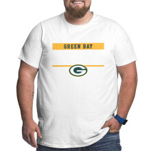 GBP_Packers-miesten isojen ja pitkien urheilujalkapallojoukkueen logolla varustettu lyhythihainen t-paita baseball-faneille lahjoina
