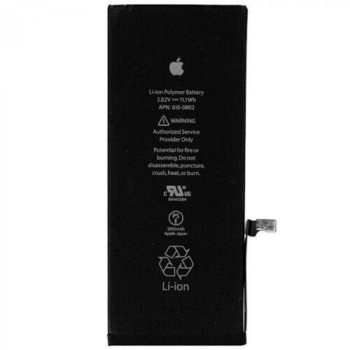 Battery compatible with iPhone 6 Plus battery Black one size