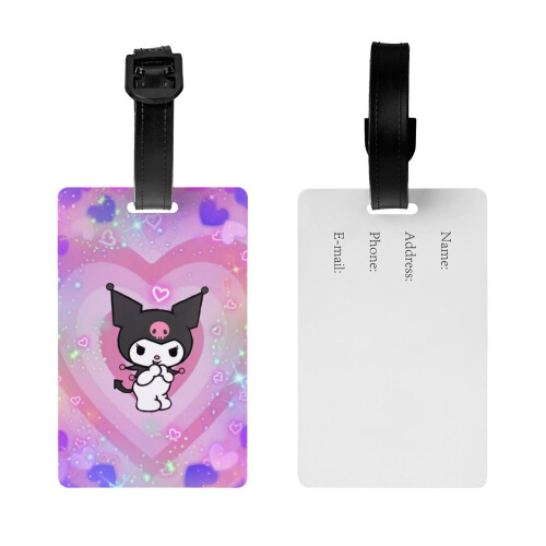 Χαριτωμένη ετικέτα αποσκευών Mewtwo Pokemon για βαλίτσες, διακοσμητικά είδη, δώρο, 1