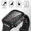 Προστατευτικό γυαλί συμβατό με Apple Watch10 9 8 7 6 5SE, Αδιάβροχο προστατευτικό οθόνης + 5