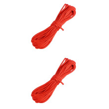 2pcs Survival Seven Cores Umbrella Rope Crafting Kit Nylon Parachute Cord (8 M)