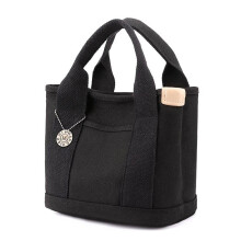 Sac à main en toile grande capacité Fnyoxu, sac à lunch multi-compartiments, sac de travail léger pour maman