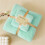 Oggfader Novelty Plastic Bath Towel Sets, Light Green 1