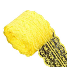 Chicmine 10m Lace Ribbon 4.5cm Wide Trim DIY Wedding Decorative Embroidery Sewing Fabric