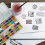 Διαφανής σφραγίδα σιλικόνης για DIY Scrapbooking, συμβατή με καρτ ποστάλ Postmark, 29,7x21cm 2