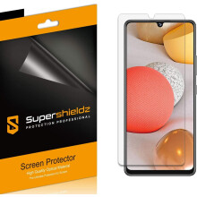 (6 kpl) Suunniteltu yhteensopivaksi Samsung Galaxy A42 5G:n kanssa, teräväpiirtoinen kirkas PET-näytönsuoja