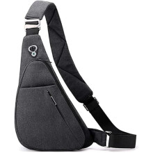 Sling Bag Crossbody hátizsák válltáska túratáska férfiaknak lopásgátló mellkasi személyes zsebbel szabadtéri használatra