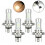 4x H4 9003HB2Super White LED Λαμπτήρας Προβολέα Μετατροπής Υψηλής Χαμηλής Δέσμης 6000K 6